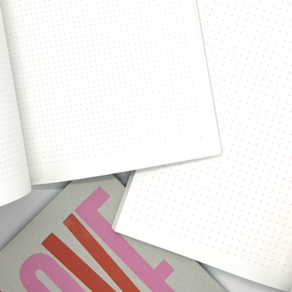 画像：ドット罫線で自由な使用感