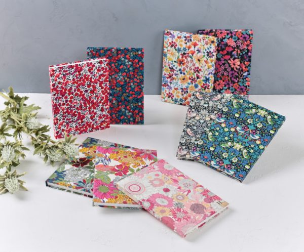 人気のリバティシリーズノートに、新柄５種類が仲間入りしました