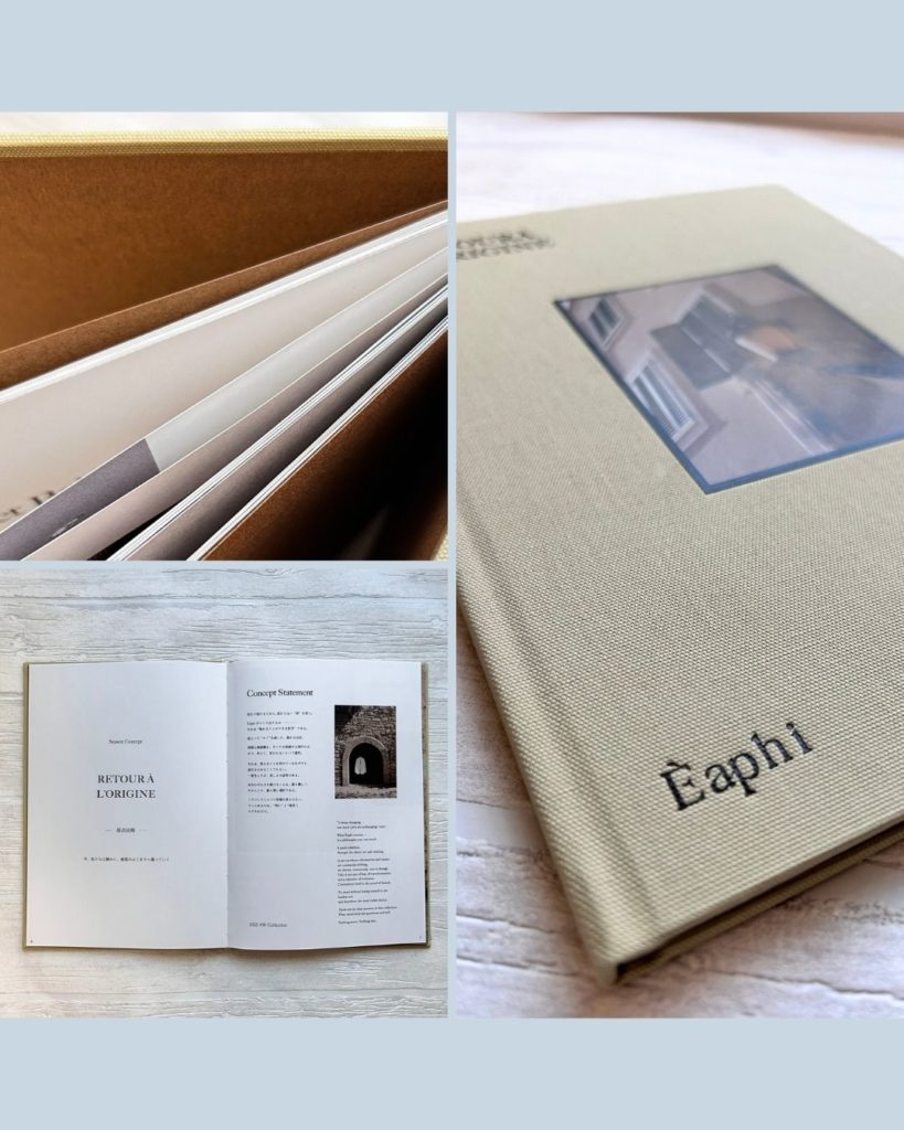 画像：Eaphi ブランドブック 中面