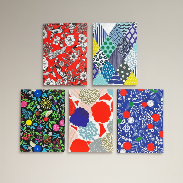 画像:【制作実績】テキスタイルブランドechino オリジナルノート制作│cocca様