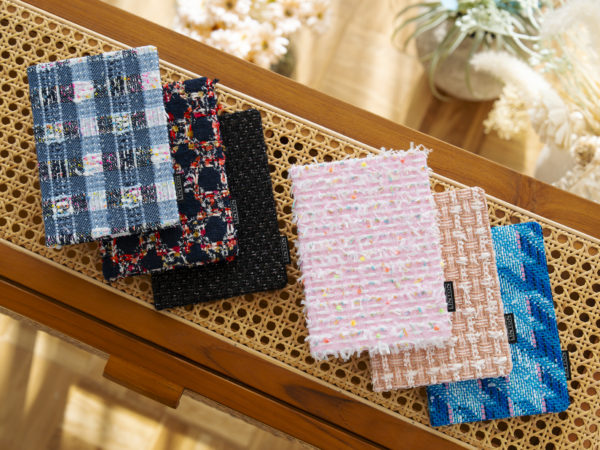 画像：【プレスリリース配信】英国LINTONツイードを表紙にまとうハードカバーノートをロフトで発売